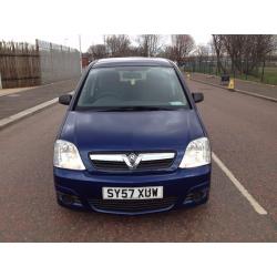 (57) Vauxhall Meriva 1.6 , mot - June 2017 , only 68,000 miles , service history , astra , focus ..