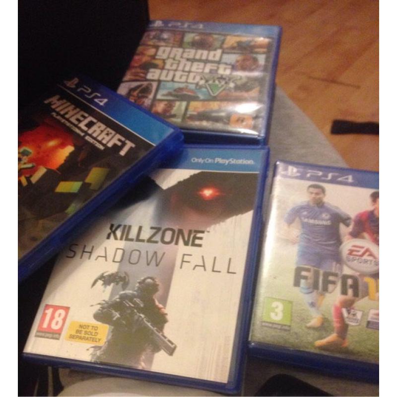 Gta 5 ps4 minecraft killzone shadow fall fifa 15