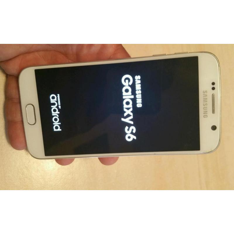 Samsung galaxy s6 any network perfect working order ready to go bargain.