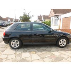 LIKE NEW **AUDI A3 SE SPORT 1.6L IMMACULATE CONDITION 43700 GENUINE MILES** ONLY 2 OWNERS REG 2002**