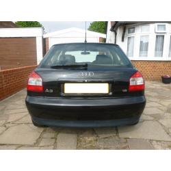 LIKE NEW **AUDI A3 SE SPORT 1.6L IMMACULATE CONDITION 43700 GENUINE MILES** ONLY 2 OWNERS REG 2002**