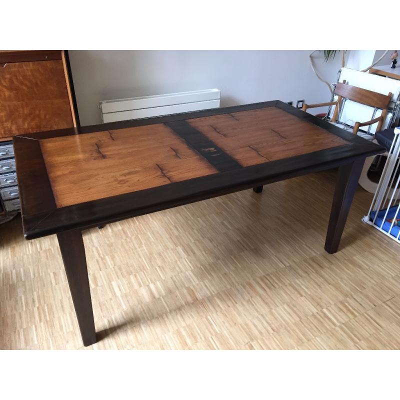 Beautiful solid hardwood dining table