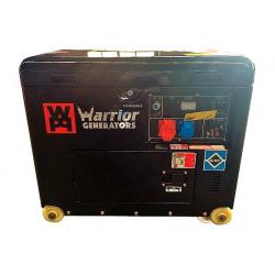 NEW WARRIOR DIESEL 3 PHASE STANDY BY GENERATORS 6KVA , BALLYNAHINCH