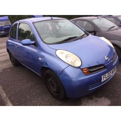 2003 NISSAN MICRA PETROL MANUAL GOOD DRIVE CHEAP CAR KEYLESS ENTRY NOT ALMERA PRIMERA YARIS KA