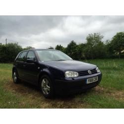 Vw golf 1.6 se 1 year mot