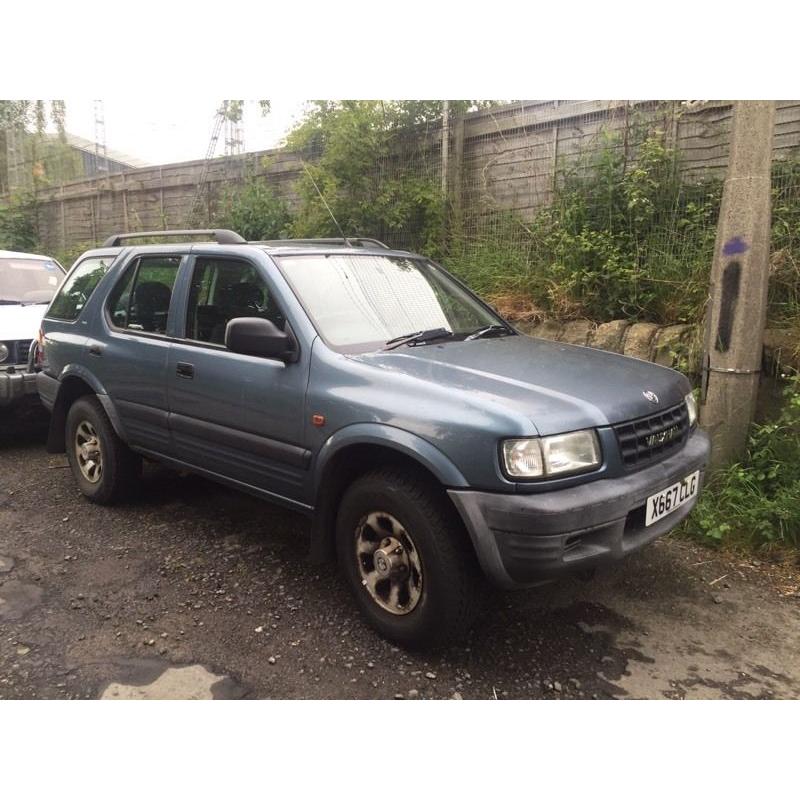 Vauxhall frontera 2.2dti 4x4 2001 registered