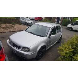 GOLF 1.8 TURBO (AUM) REFLEX SILVER LA7W PAINT CODE BREAKING FULL CAR