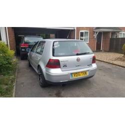 GOLF 1.8 TURBO (AUM) REFLEX SILVER LA7W PAINT CODE BREAKING FULL CAR