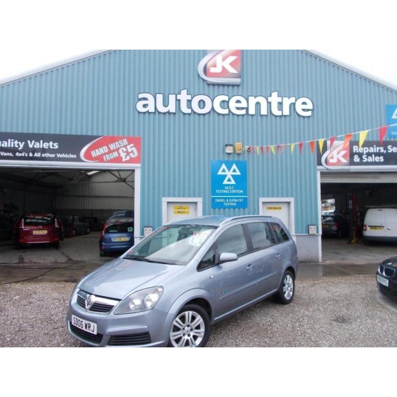 2006 06 VAUXHALL ZAFIRA 1.6 ACTIVE 16V 5D 100 BHP