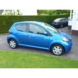 2011 Toyota Aygo 1.0 vvt-i Blue (12 Months Warranty, FSH)