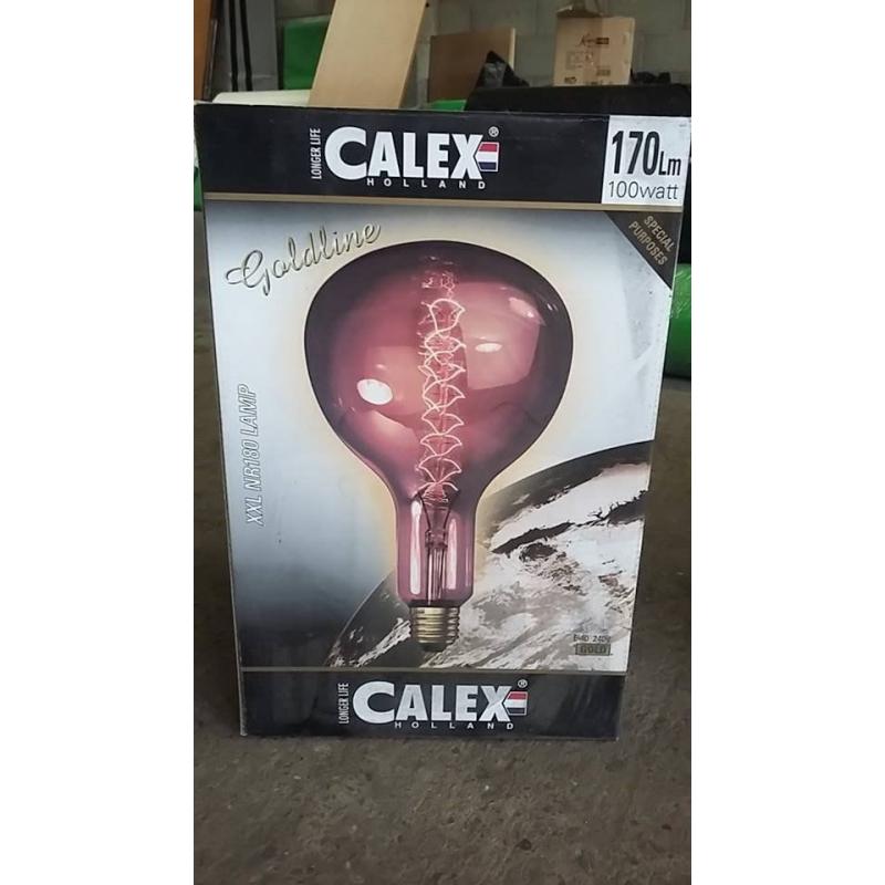 Calex 100W E40 XXL Decorative Filament Light Bulb (Gold/Clear) UNUSED