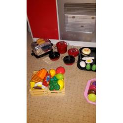 kids wooden toy kitchen