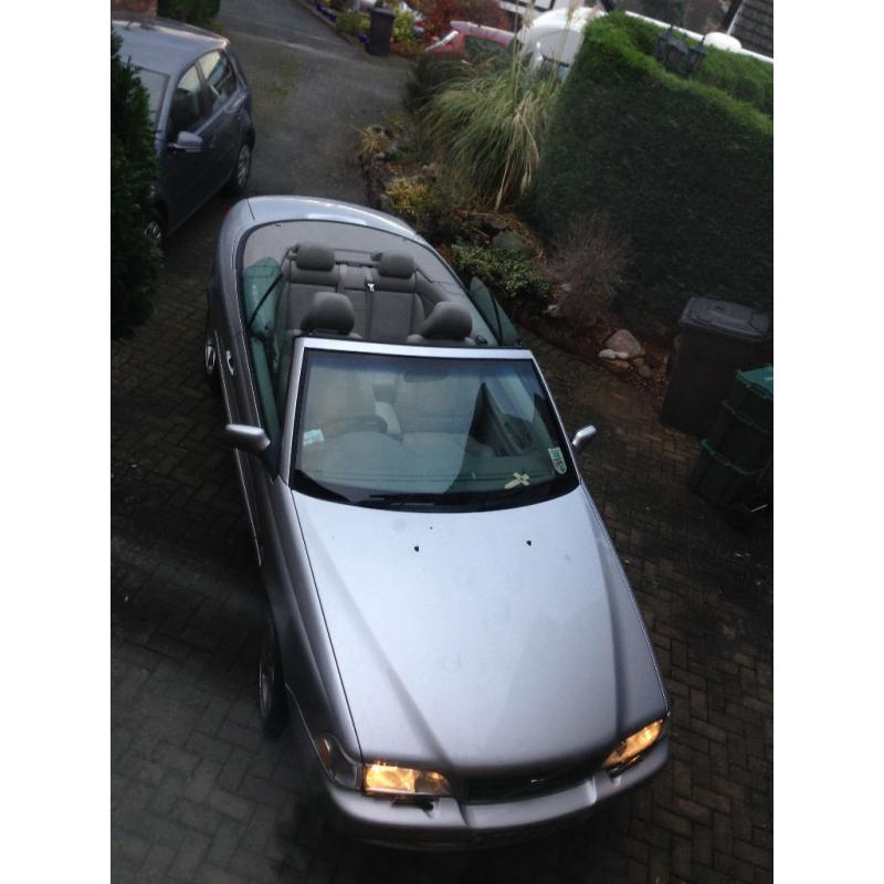 Lovely Volvo C70 convertible. DA53 PZH. MOT until Oct.