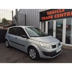 RENAULT SCENIC 1.4 AUTHENTIQUE 16V 5d 97 BHP (silver) 2004