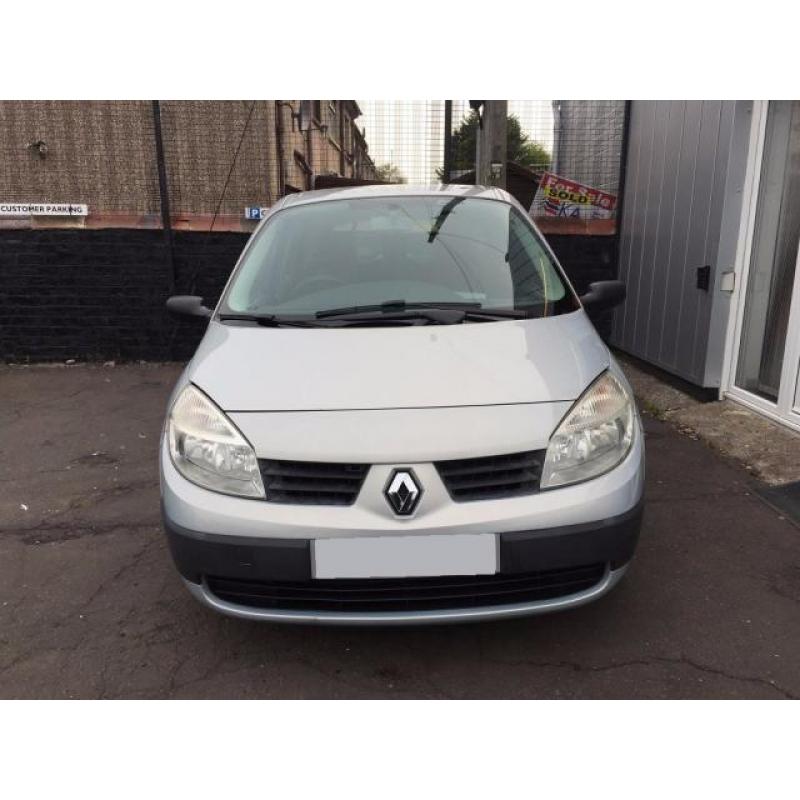 RENAULT SCENIC 1.4 AUTHENTIQUE 16V 5d 97 BHP (silver) 2004