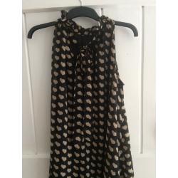 Black swing dress