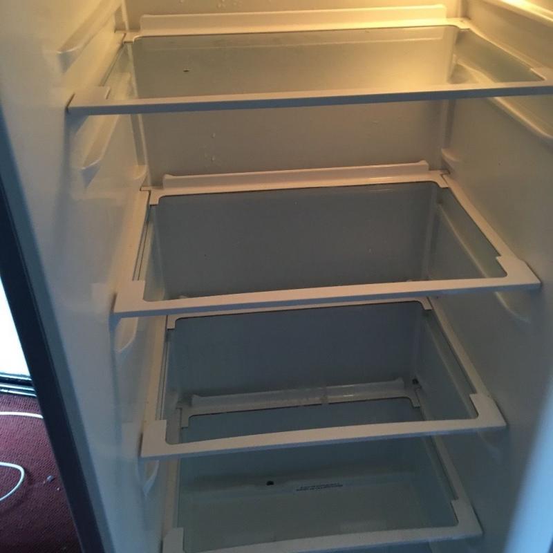 Beko silver tall fridge