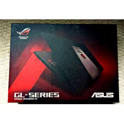 Unopened ASUS GL 552J gamer notebook