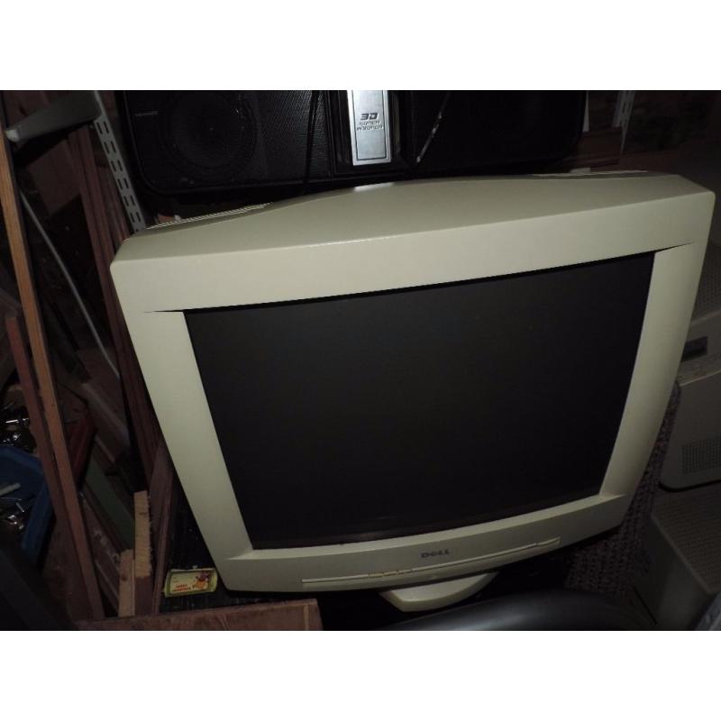 FREE Dell 19" CRT Monitors x 3 were barely used stored in dry conditions. only used as backups.