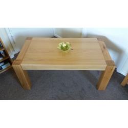 DFS Solid Oak Coffee Table