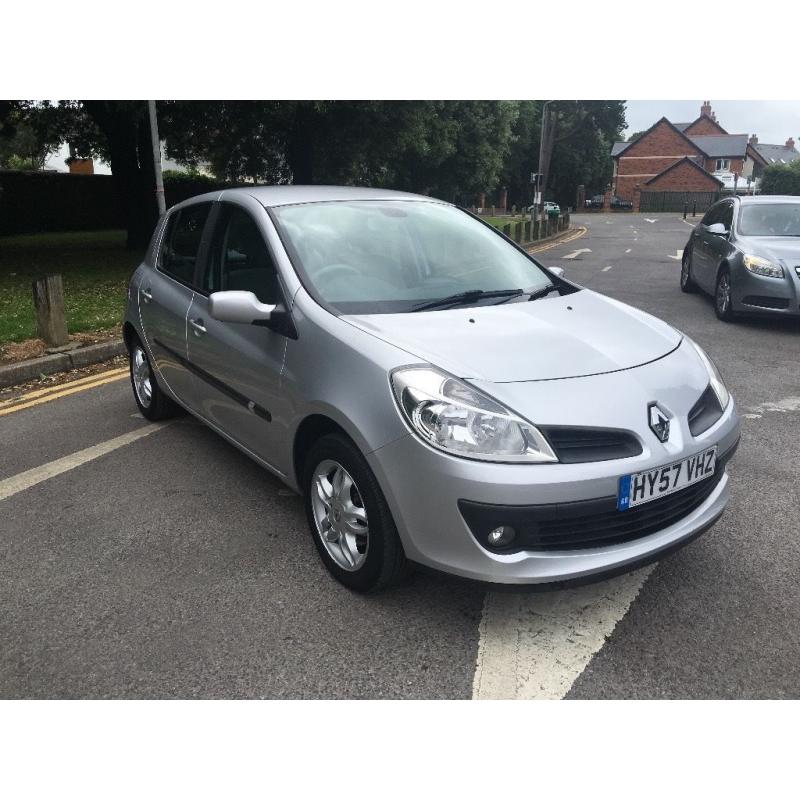 Renault Clio 1.6 VVT Privilege 5dr AUTOMATIC Silver 2007