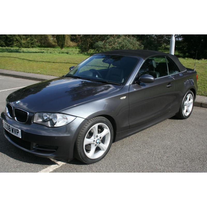 BMW 125I CONVERTIBLE SE Sport 2008 49k Absolutely pristine Auto I-drive satnav