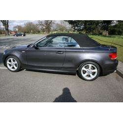 BMW 125I CONVERTIBLE SE Sport 2008 49k Absolutely pristine Auto I-drive satnav