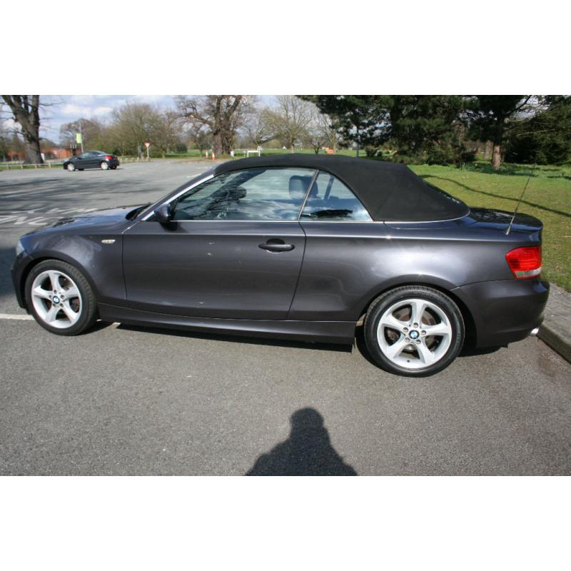 BMW 125I CONVERTIBLE SE Sport 2008 49k Absolutely pristine Auto I-drive satnav