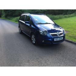 ??Vauxhall Zafira design 1.9 cdti??full mot low miles FSH ford Mazda seven seater vw seat taxi