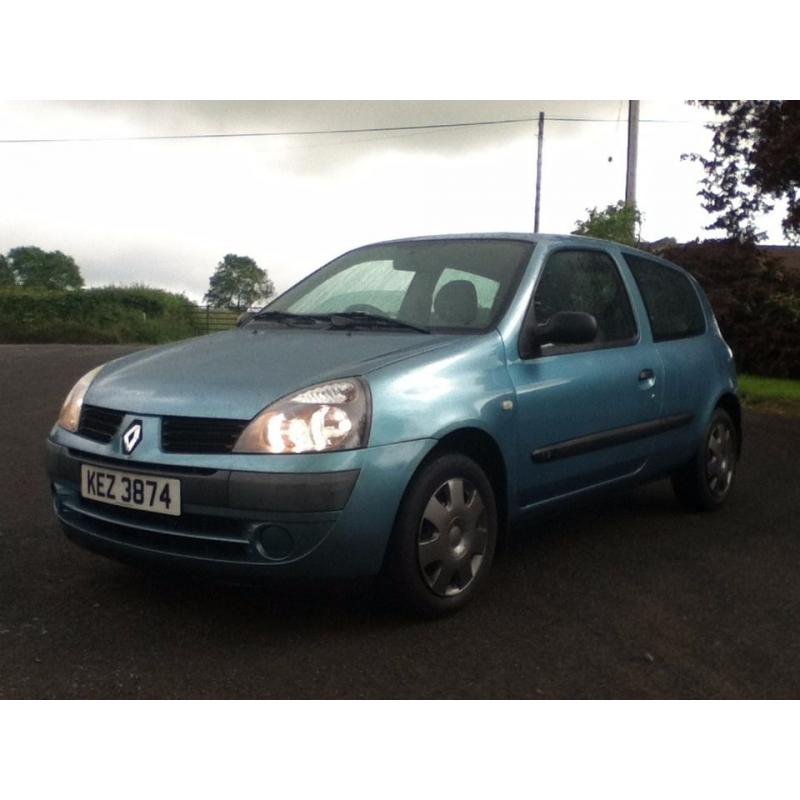 *!*BARGAIN*!* November 2006 Renault Clio 1.2 8v Campus **FULL YEARS MOT** **SERVICE HISTORY**