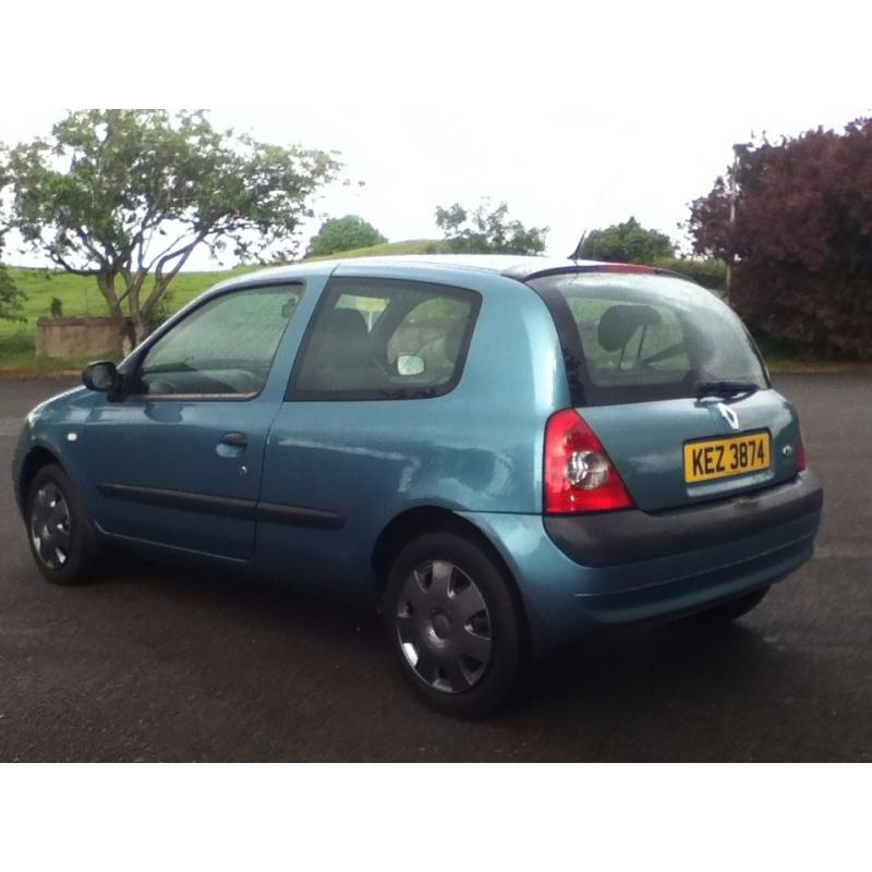 *!*BARGAIN*!* November 2006 Renault Clio 1.2 8v Campus **FULL YEARS MOT** **SERVICE HISTORY**