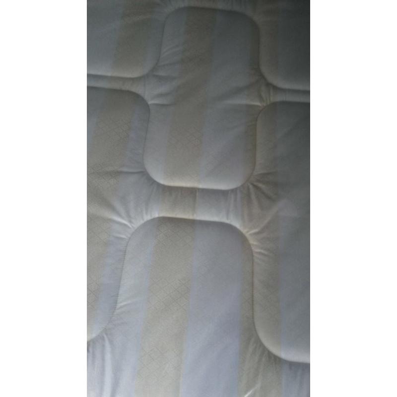 NEW DOUBLE DIVAN BED WITH MATTRESS