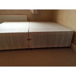 Base for double bed - excellent condition