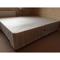 Base for double bed - excellent condition