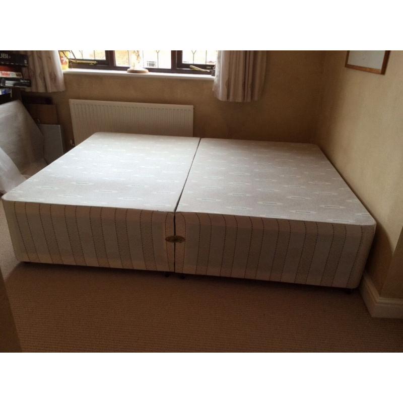 Base for double bed - excellent condition