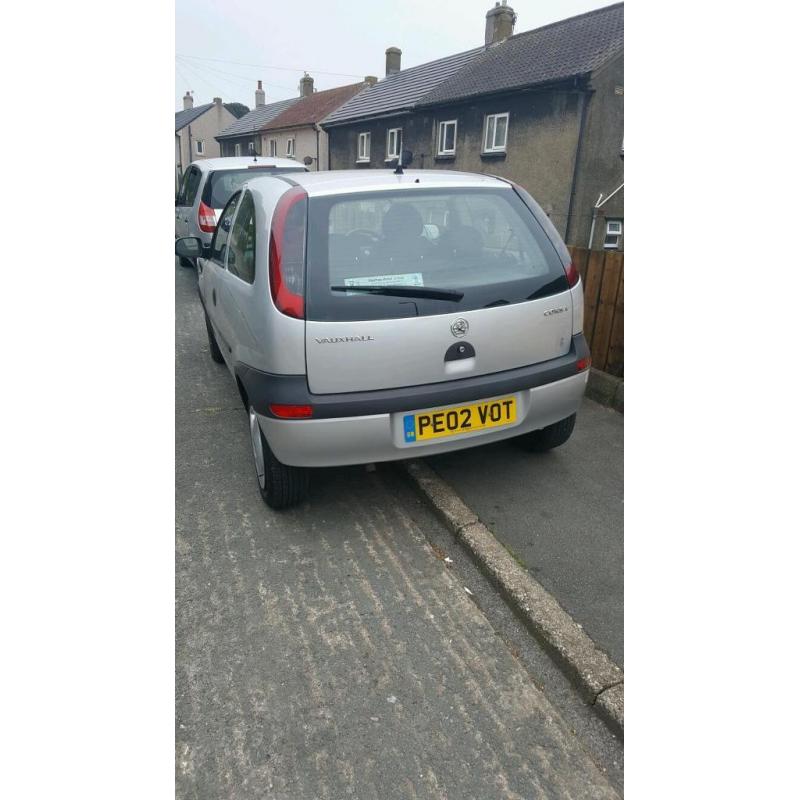 Vauxhall Corsa 1litre petrol.