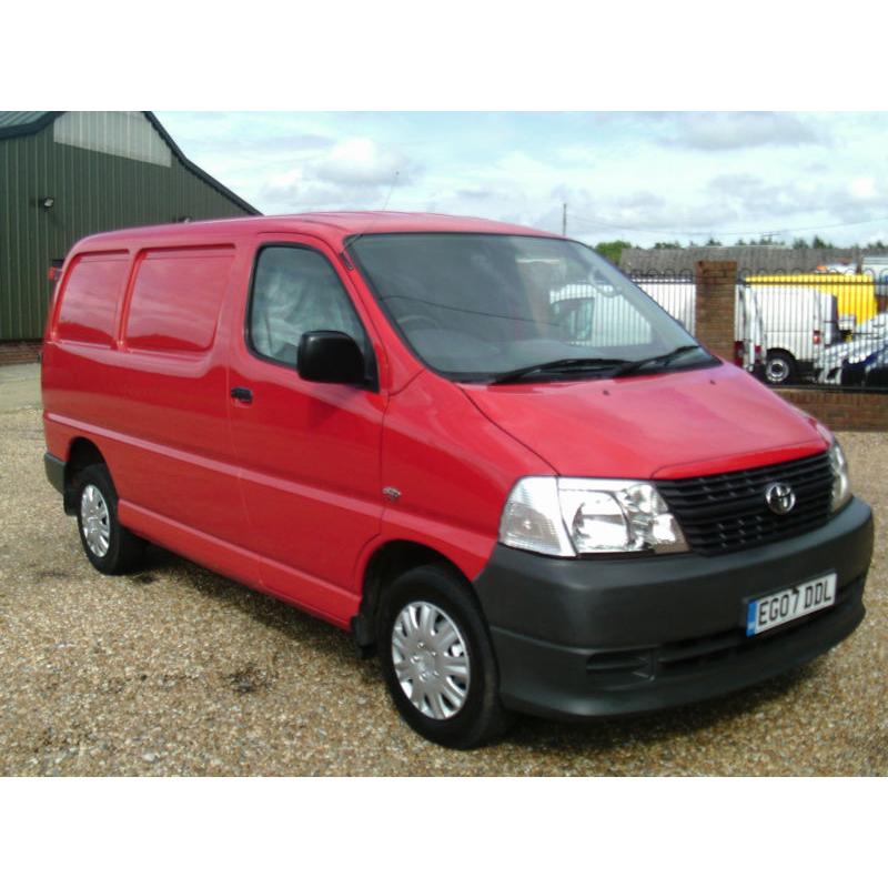 Toyota Hi-Ace 2.5D-4D ( 95 ) 280 (Twin Rear Doors) SWB 07 REG