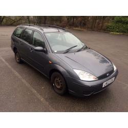 2003 FORD FOCUS 1.8 CL TD DI CL 5 DOOR ESTATE GREY 1 OWNER FROM NEW