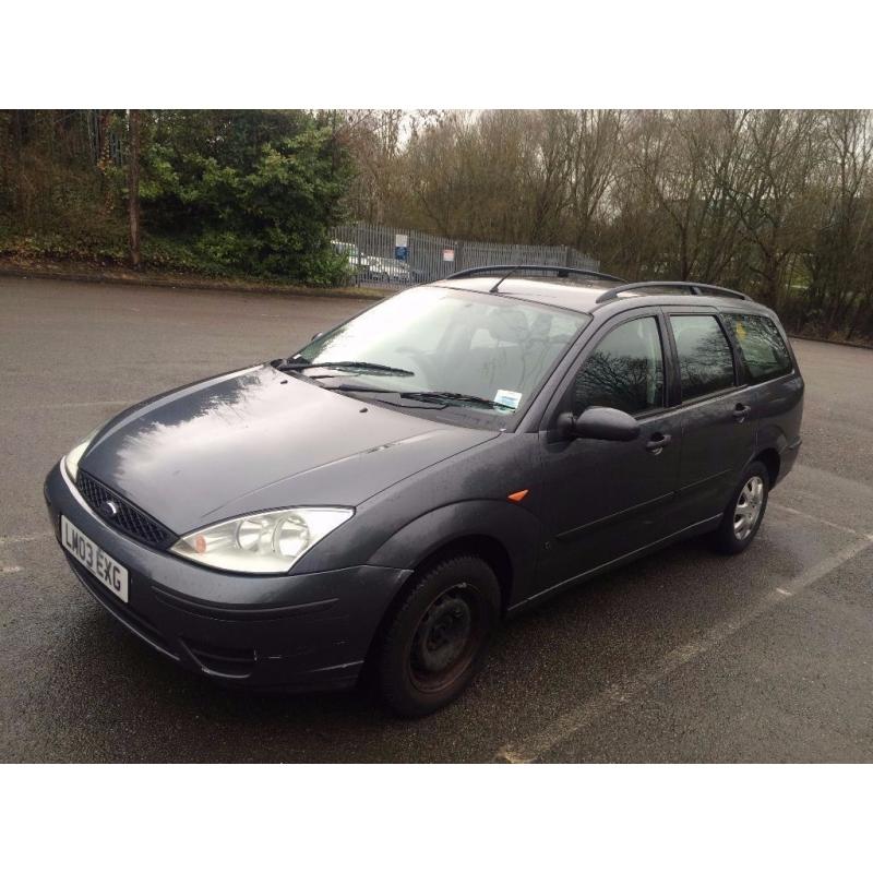 2003 FORD FOCUS 1.8 CL TD DI CL 5 DOOR ESTATE GREY 1 OWNER FROM NEW