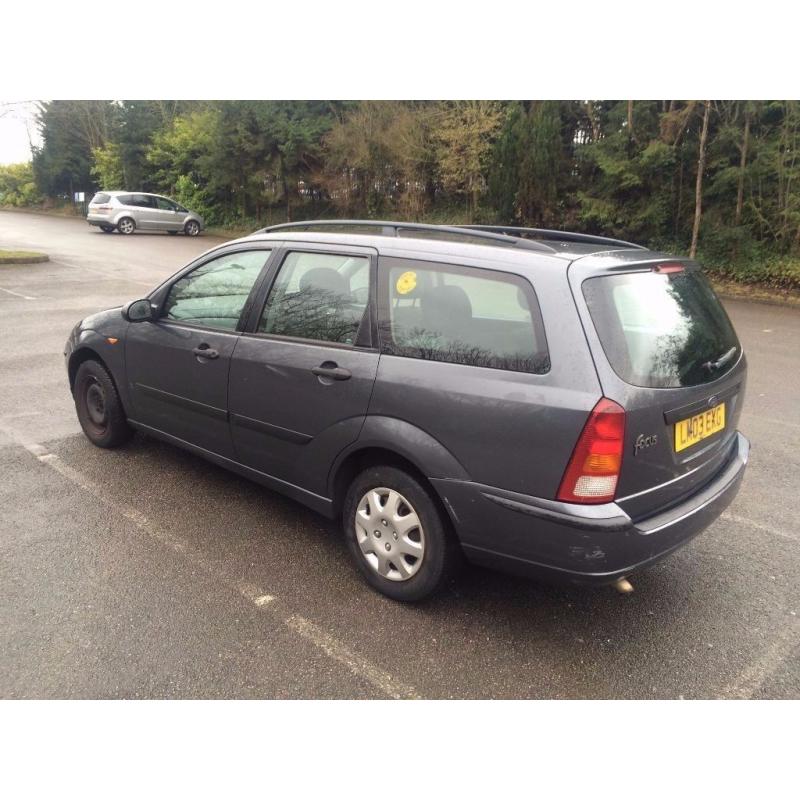 2003 FORD FOCUS 1.8 CL TD DI CL 5 DOOR ESTATE GREY 1 OWNER FROM NEW