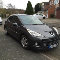 2011 PEUGEOT 207 GRAPHITE GREY 5DR VERVE CAT D NOW REPAIRED 36,000 MILES EXCELLENT CONDITION