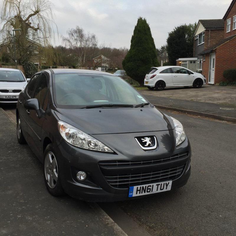 2011 PEUGEOT 207 GRAPHITE GREY 5DR VERVE CAT D NOW REPAIRED 36,000 MILES EXCELLENT CONDITION