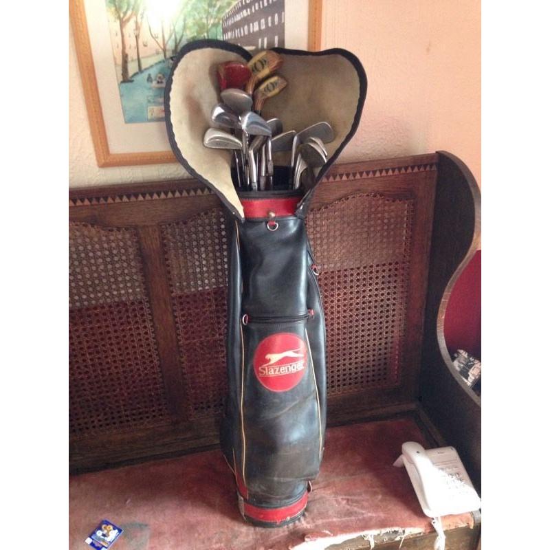 Set of Golf Clubs and bag including Taylormade