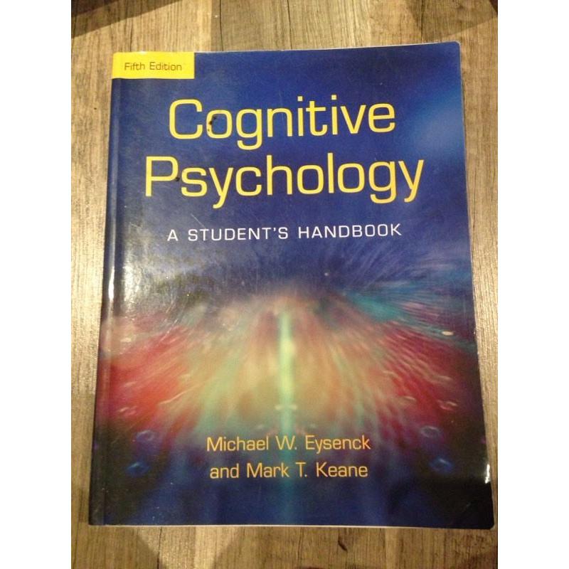 Cognitive Psychology Eysenck Keane Textbook