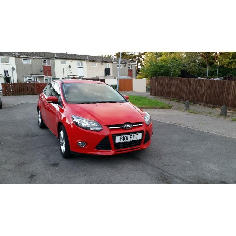 Ford Focus zetec 2011 new shape