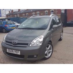 TOYOTA COROLLA VERSO 2006 2.2 D-CAT DIESEL 7 SEATER VGC - CLEAN