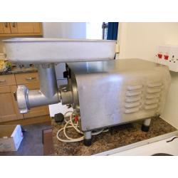 Industrial worktop Motor Driven Meat Mincer Crypto Peerless Ltd