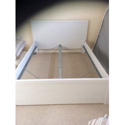 White Double Bed Frame