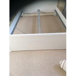 White Double Bed Frame