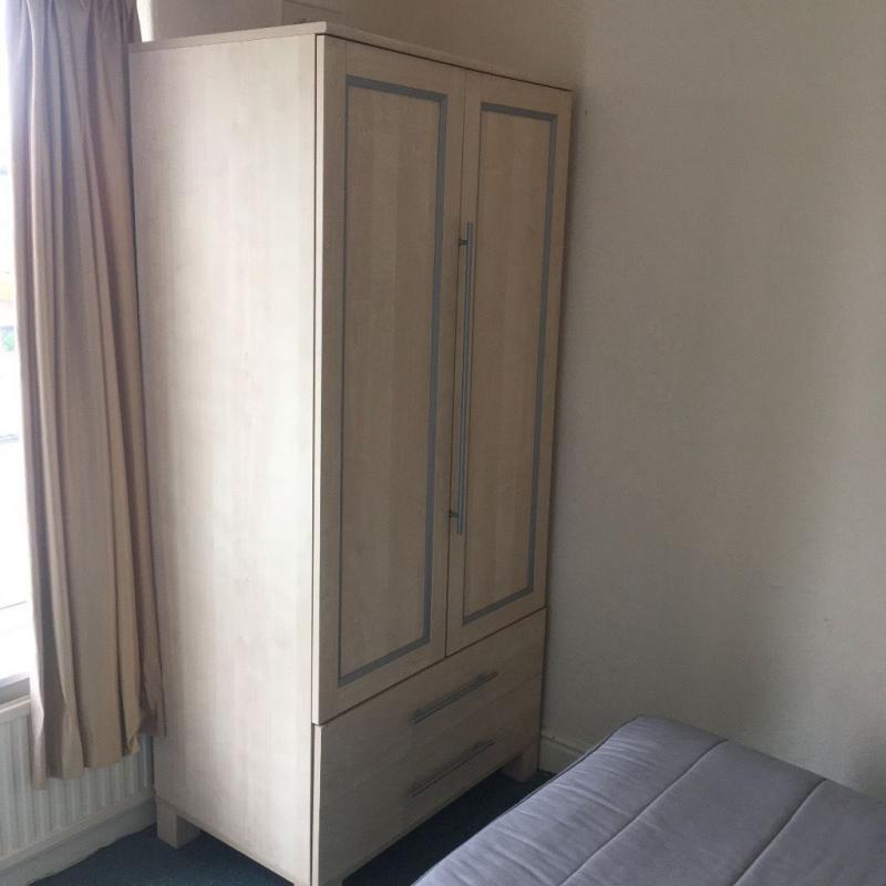 IKEA double wardrobe with drawers